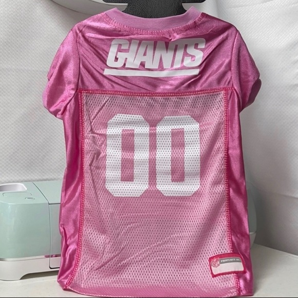 NFL Other - New York Giants Doggie Pink Jersey